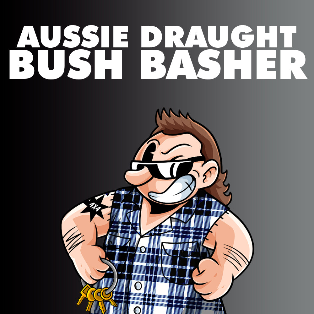 Bush Basher! Low Bitterness and low carbed draught made easy with 15MBK.