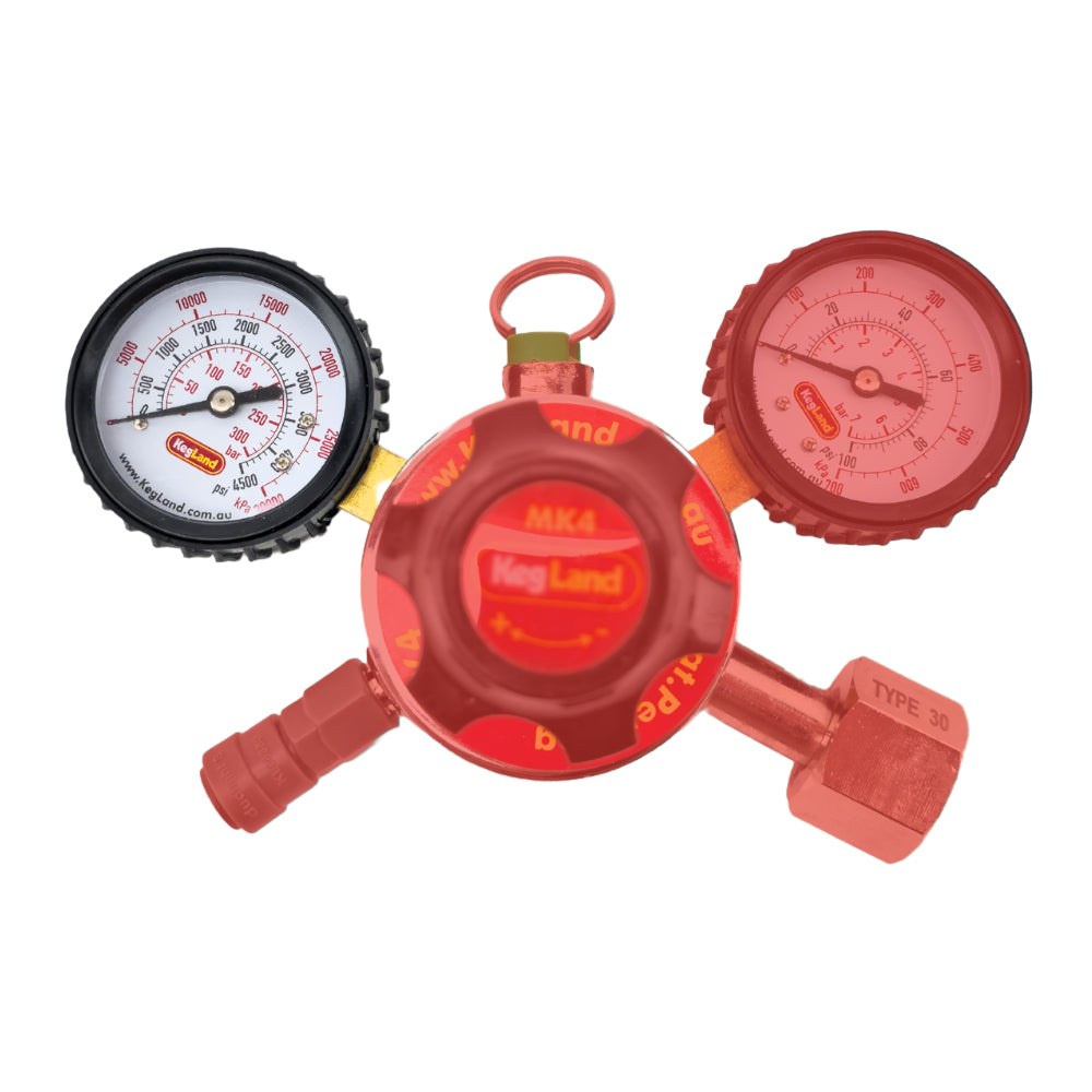 Damaged your gauge? Swap it out easily with our 0-4500 psi High Pressure Regulator Gauge. Standard 1/4 NPT thread ensures compatibility with most regulators.