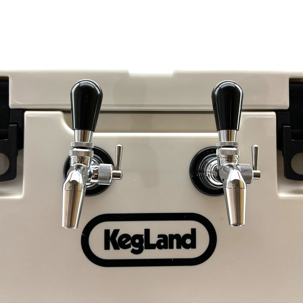 KegLand Double Tap Cooler Jockey/Magic Box With Aluminium Cold Plate