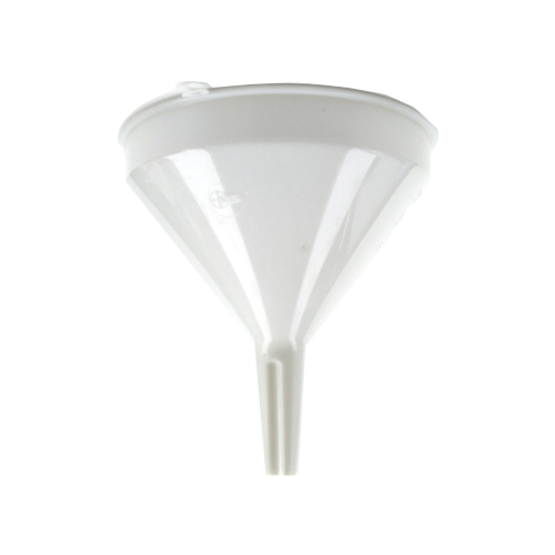 Multipurpose funnel with removable mesh filter. Perfect for measuring liquid and powders with wide opening.
