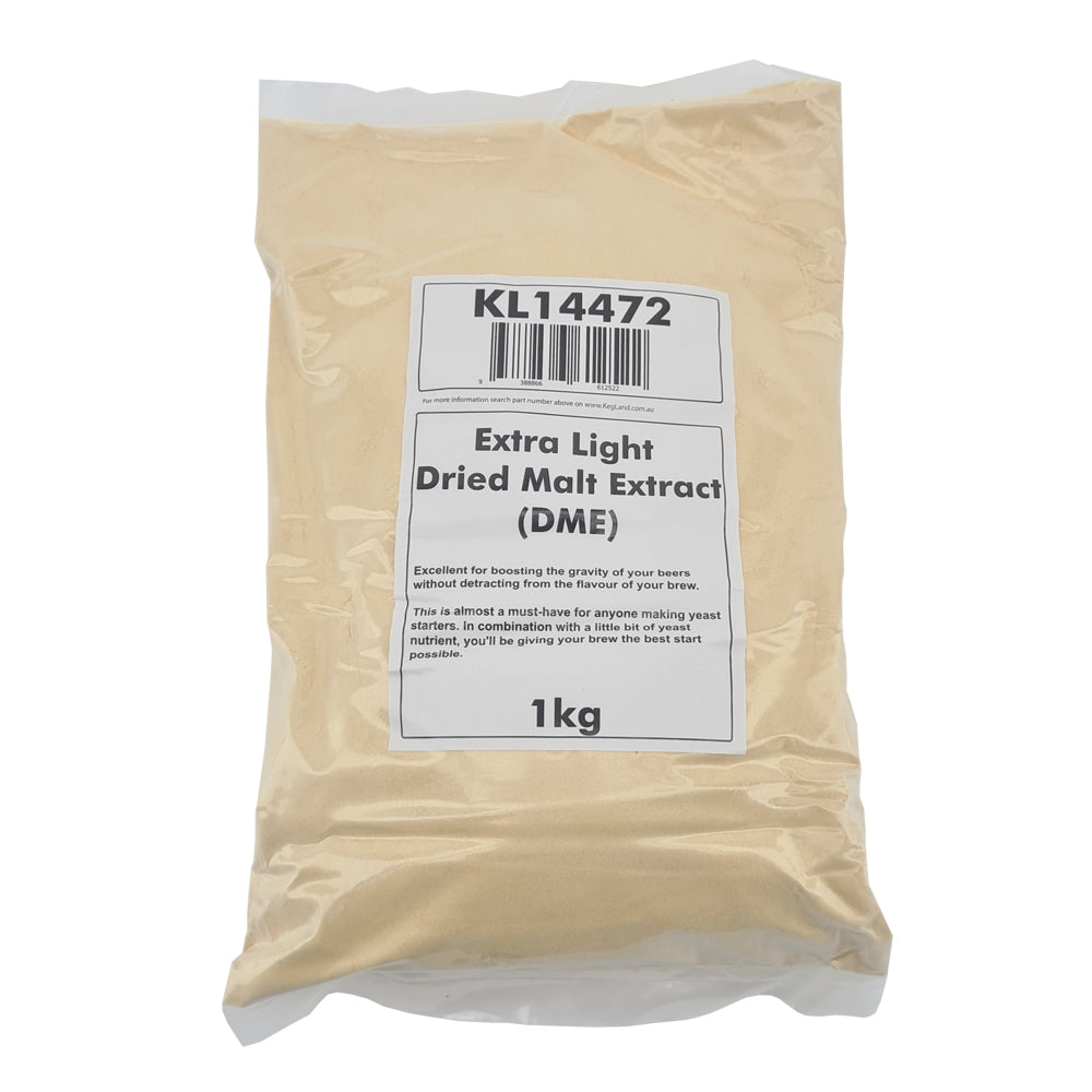 1kg Extra Light Dried Malt Extract - Boost ABV and malt flavour