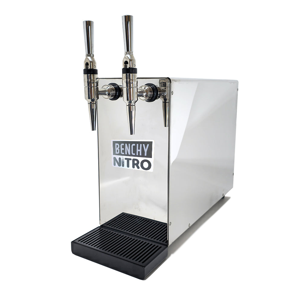 This nitro unit is a fantastic compact and reliable nitro unit that is perfect for dispensing nitro cold brew coffee, nitro stout beers, espresso martini or other nitro cocktails.