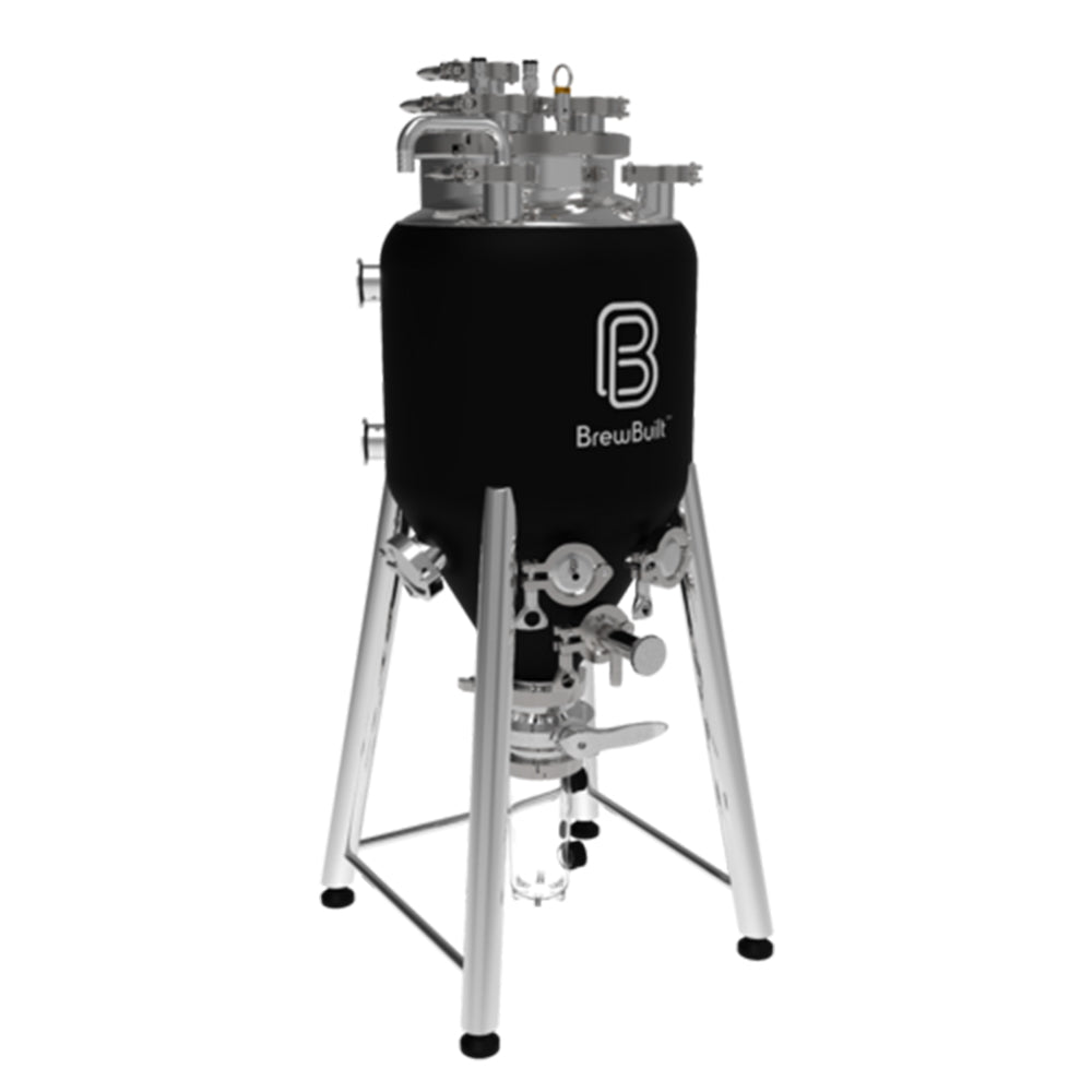 The smallest in the X3 in the range is a conical jacketed unitank that offers leading design features that have long been reserved for pro-level fermentation tanks. 