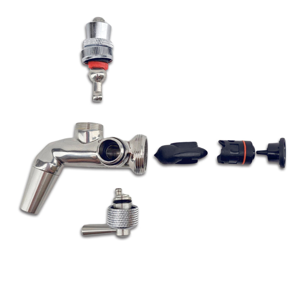 NUKATAP FC Tap Only (Stainless Steel) - Flow Control Tap - Laminar Flow ...