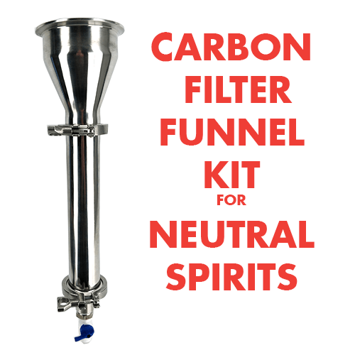 Activated Carbon Filter Funnel Kit - KegLand