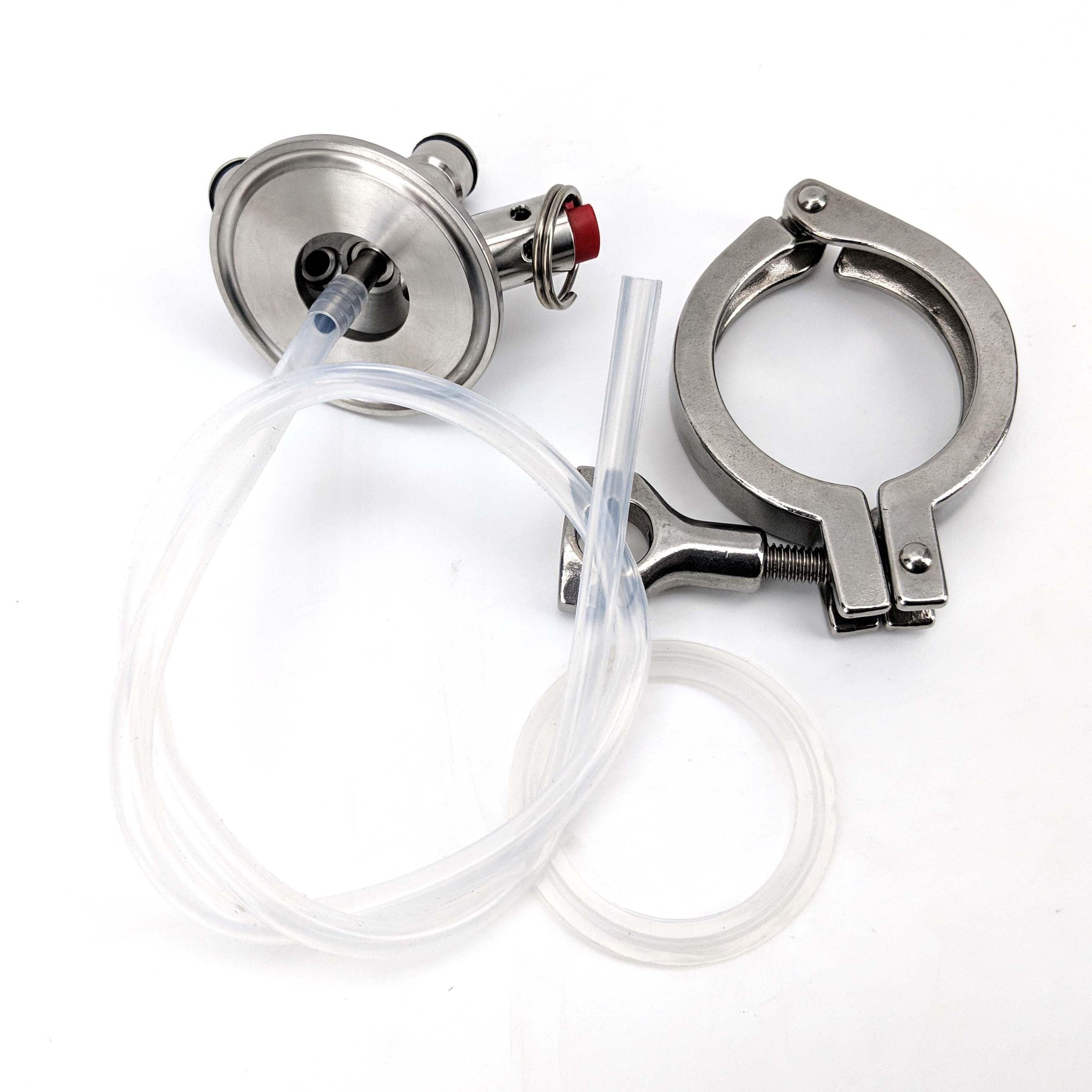 Commercial Keg to Ball Lock Keg Conversion 2inch TriClover Ball Lock Keg Cap Ball Lock