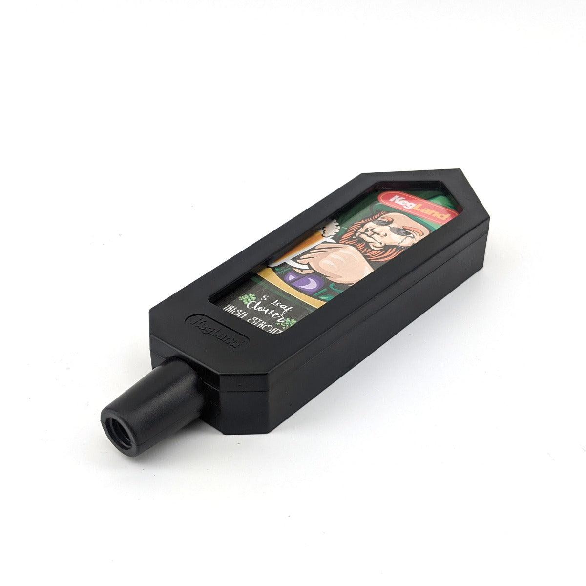 Bishop Tap Handle for Recipe Kits (Clear Lense for Paper, Blackboard Sticker, Whiteboard Sticker) - KegLand