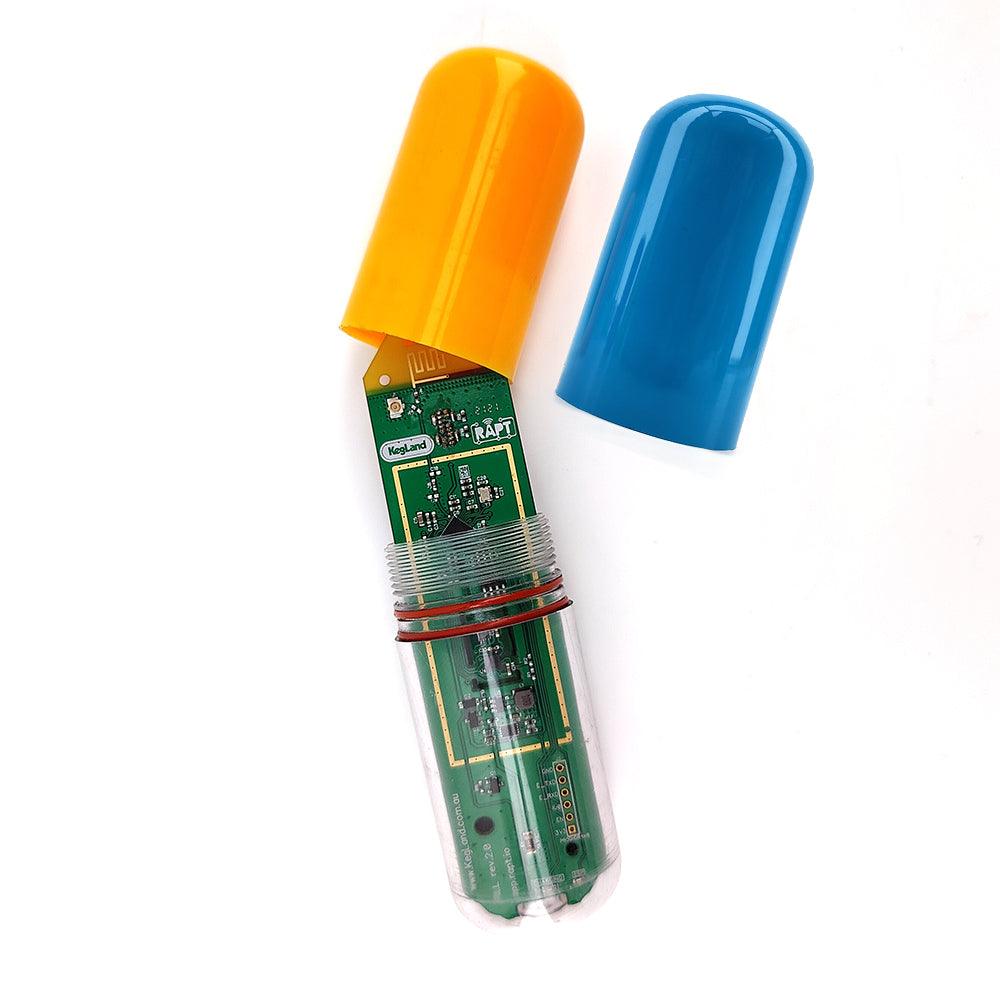 BLUE - RAPT Pill Hydrometer & Thermometer (includes 18650 battery) kit - KegLand