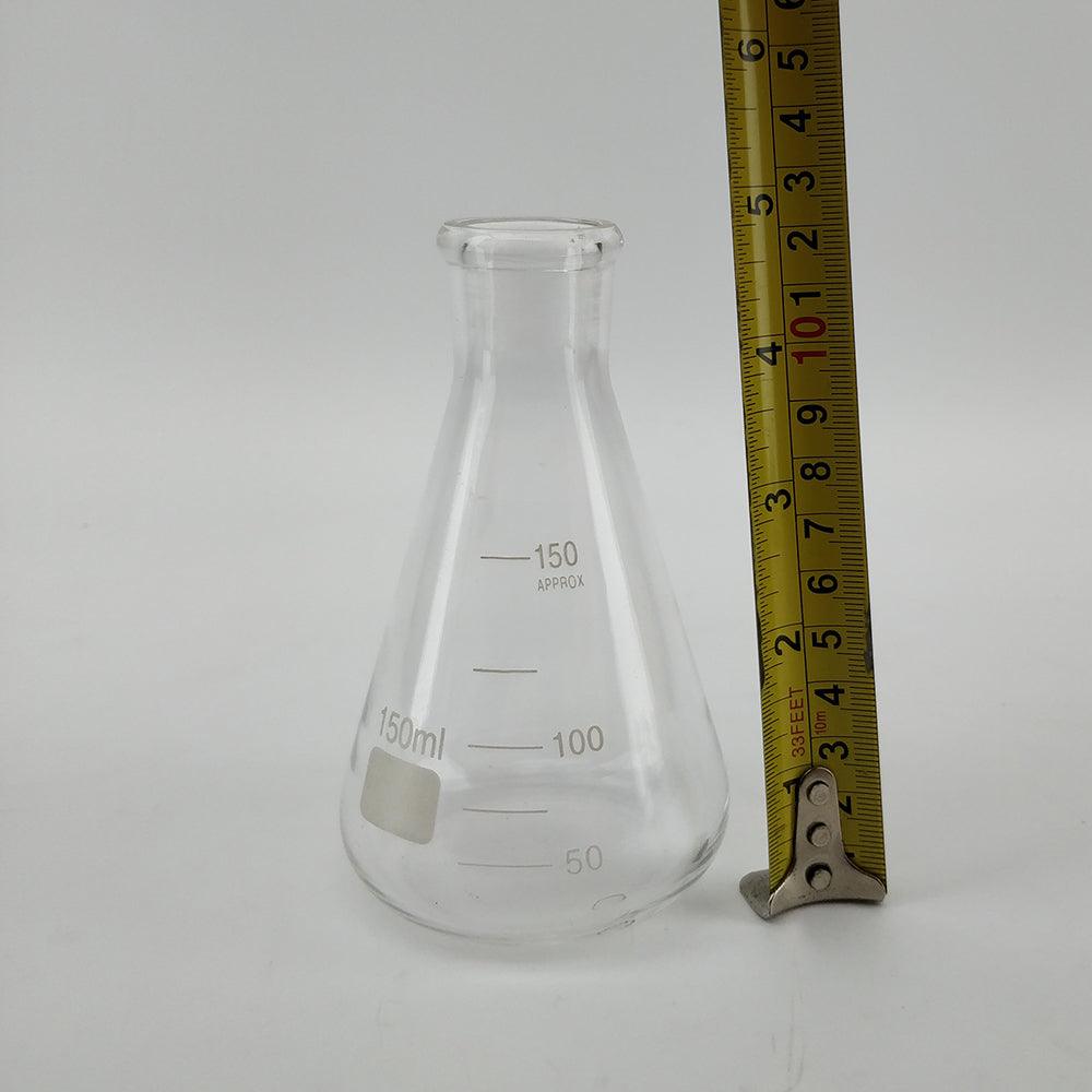 Borosilicate Erlenmeyer Conical Flask 150mL - KegLand
