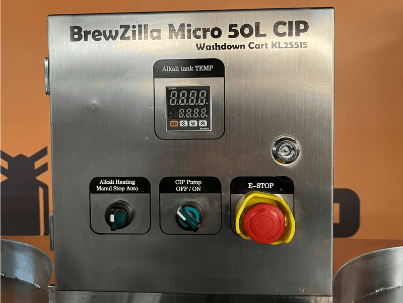 BrewZilla Micro 50L Clean in Place (CIP) Cart