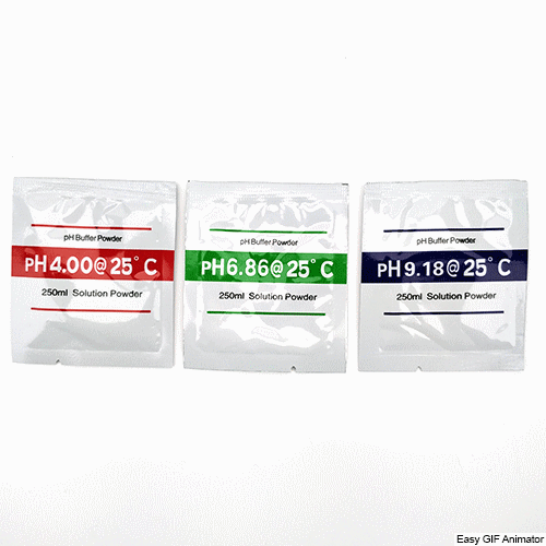 Buffer Solution Sticker Buffer Solution | 3 Pack | For Digital pH Meter – KegLand