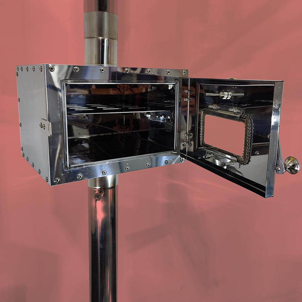 Smoke Eater Chimney Oven - Fits Gstove, winnerwell, OzPig and KegLand Wood  Burning Stove Camping Cooker