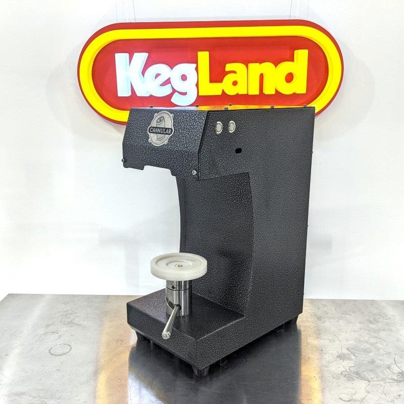 Cannular Compact Semi Auto Canning Machine - Bench-top Can Seamer