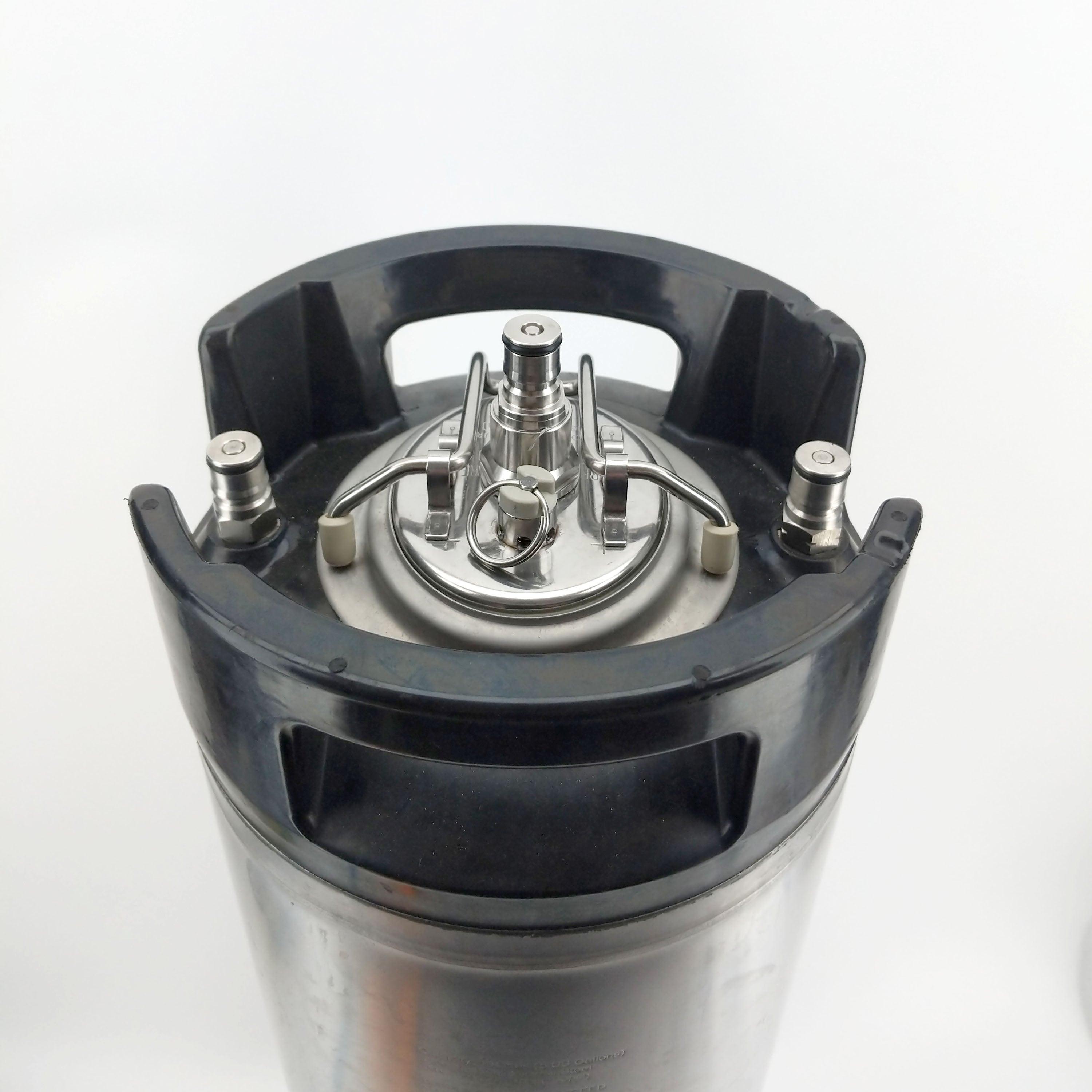 Carbonator Reactor - Carbonation Lid for Continuous Soda Water - KegLand