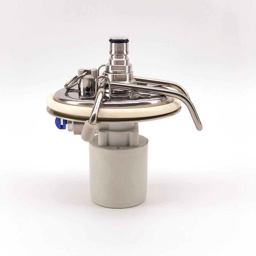 Carbonator Reactor - Carbonation Lid for Continuous Soda Water - KegLand