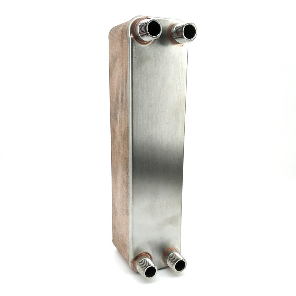 Chillout Threaded MKIV Counterflow Plate Heat Exchanger (30 plate) 1/2Inch Male - KegLand