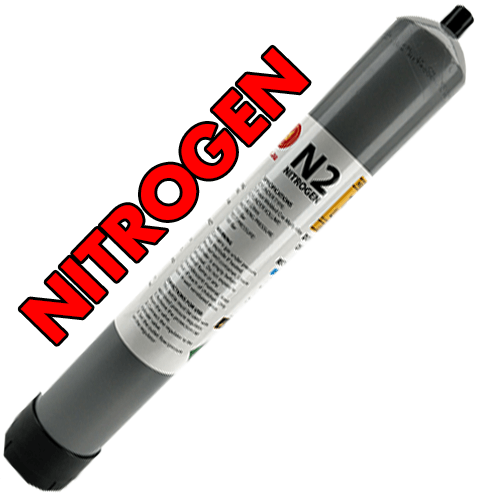 Disposable Gas Cylinder - 1.43L - 110Bar Nitrogen - KegLand