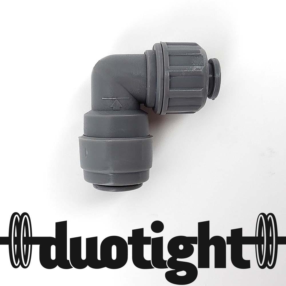 duotight - 6.35mm (1/4) Screwlock x 8mm (5/16) - Reducer Elbow - KegLand