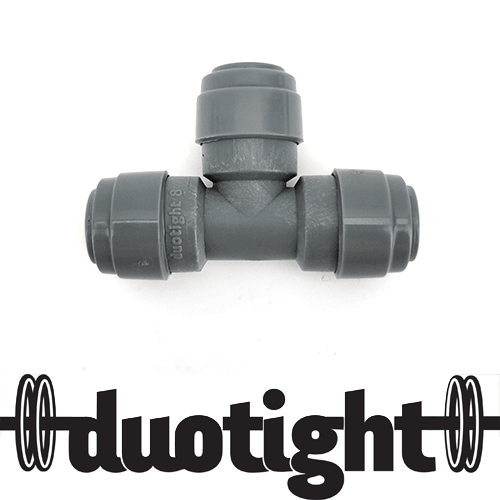 duotight – 8mm (5/16”) Female x 8mm (5/16”) Female Equal Tee - KegLand