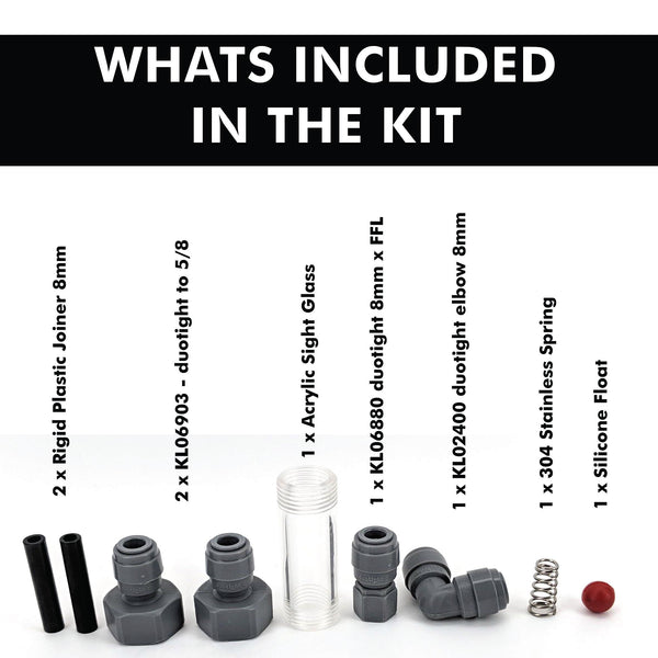 Duotight Flow Stopper Fill Kegs Automatically, Keg Filler, Bottle