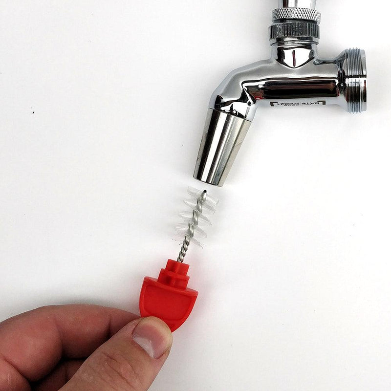 Taps Cap, Fresh Pouring Faucets, Beer tap Brush, clean the Spout, easy to use, keep away fruit