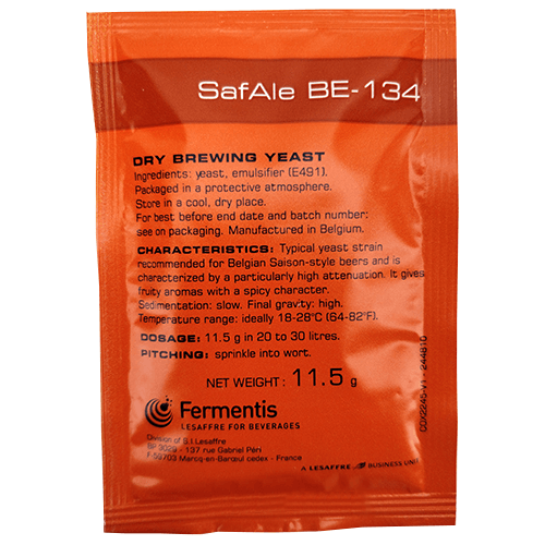 Fermentis SafAle BE-134 Yeast x 11.5g - KegLand