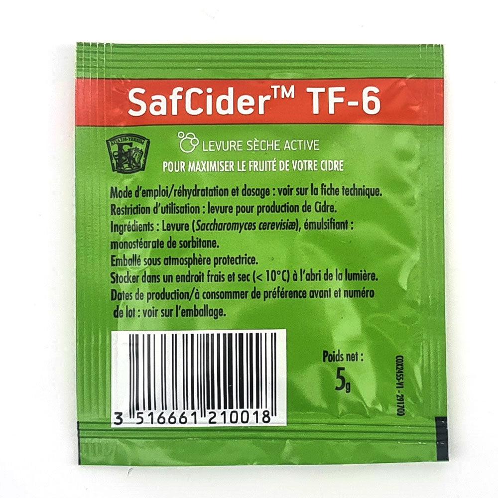 Fermentis SafCider - TF-6 x 5g Yeast - KegLand