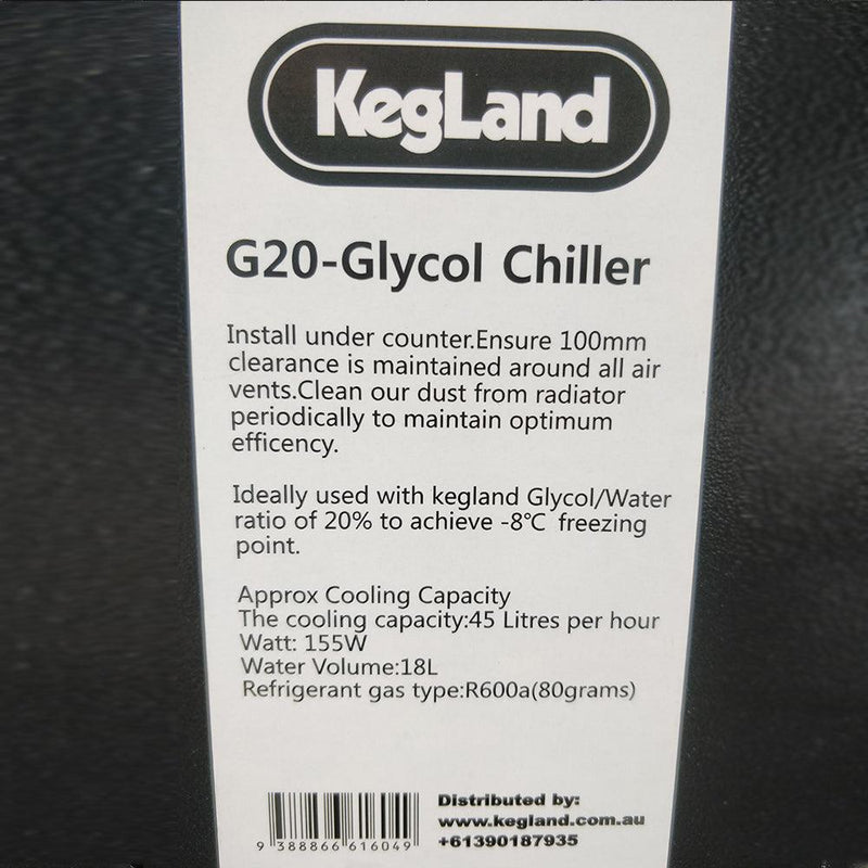 ICEMASTER G20 GLYCOL CHILLER DIGITAL FERMENTER CONTROL Lab