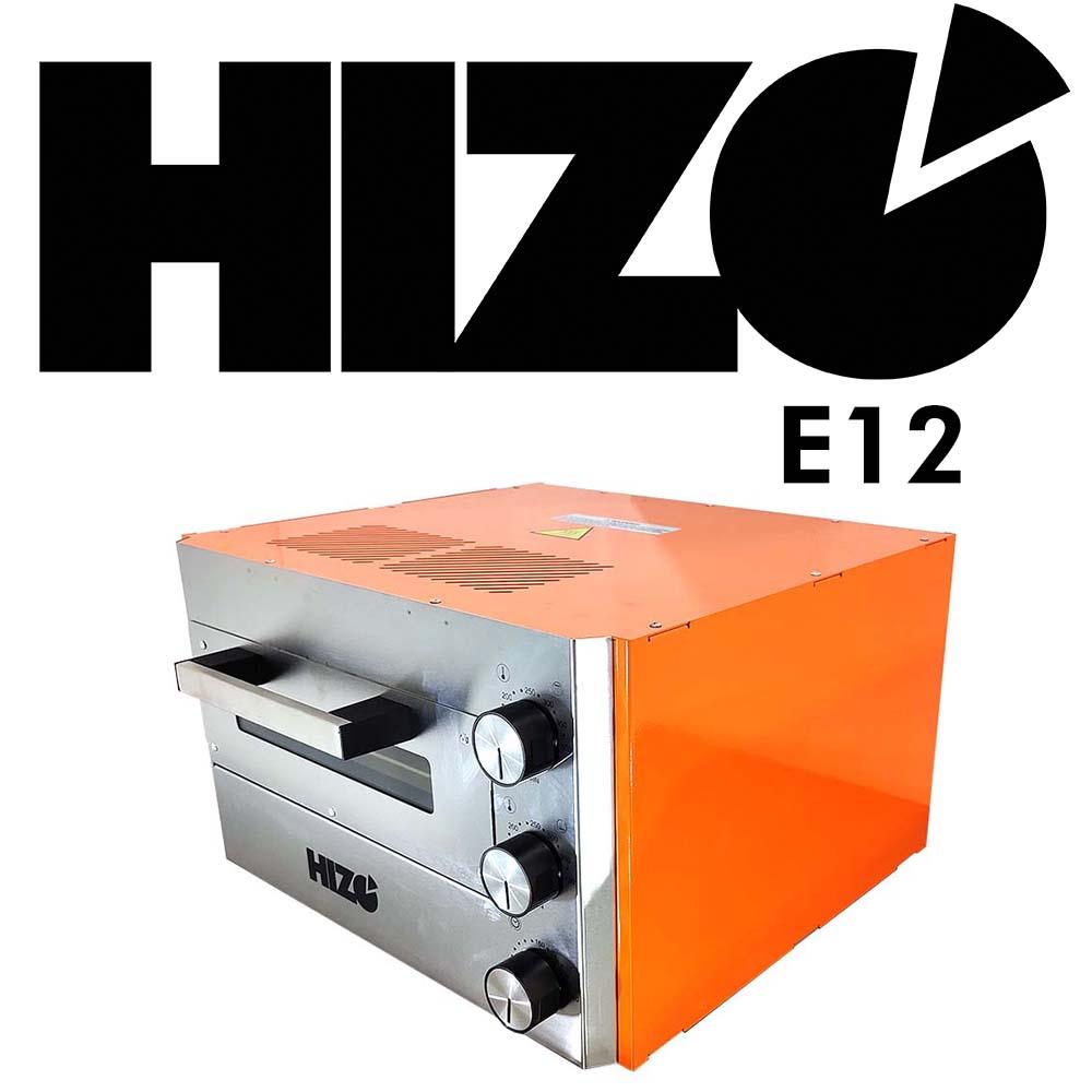 HIZO E12 Electric Pizza Oven (220-240V 10A) Orange - KegLand