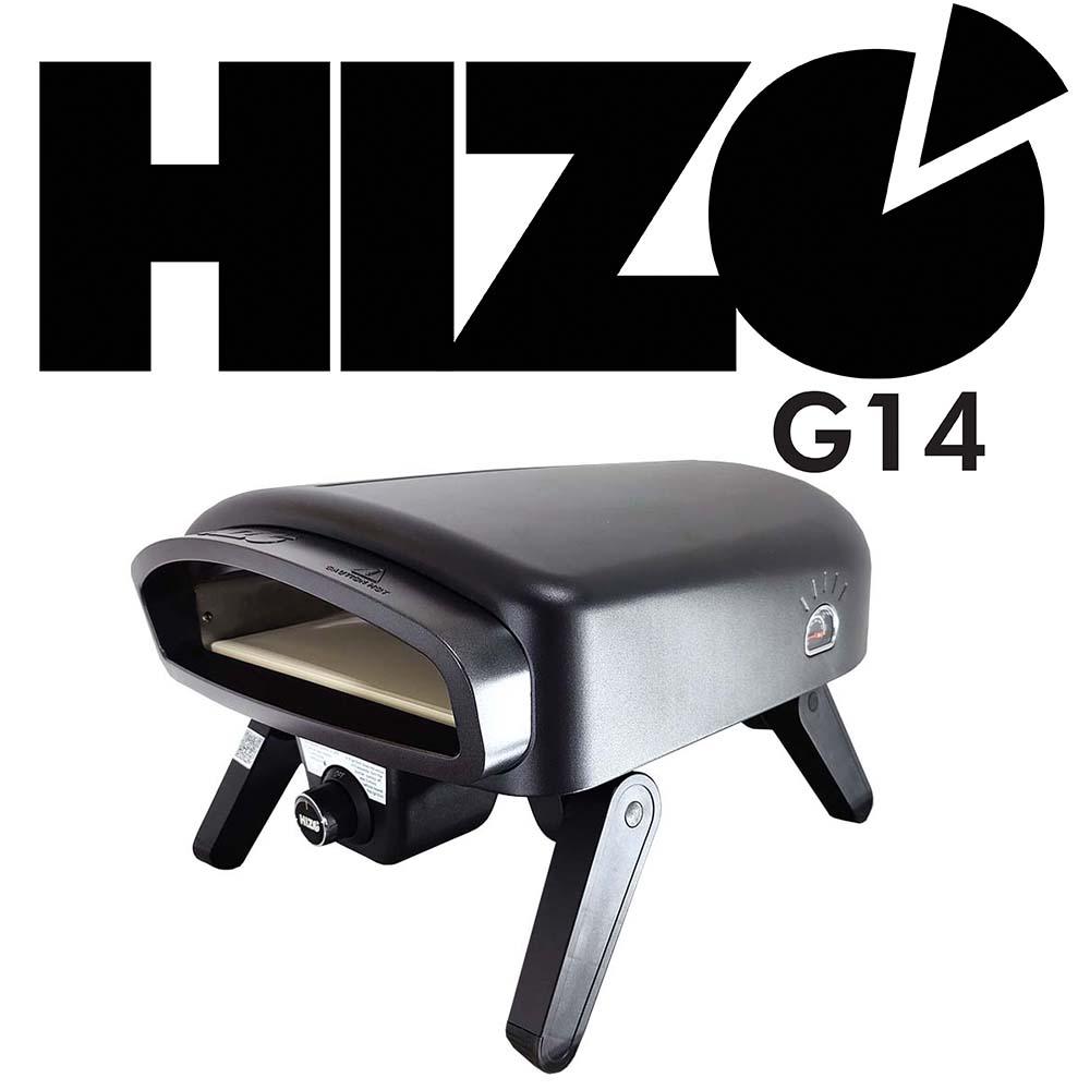HIZO G14 (STEALTH BLACK) Portable Gas Pizza Oven - KegLand