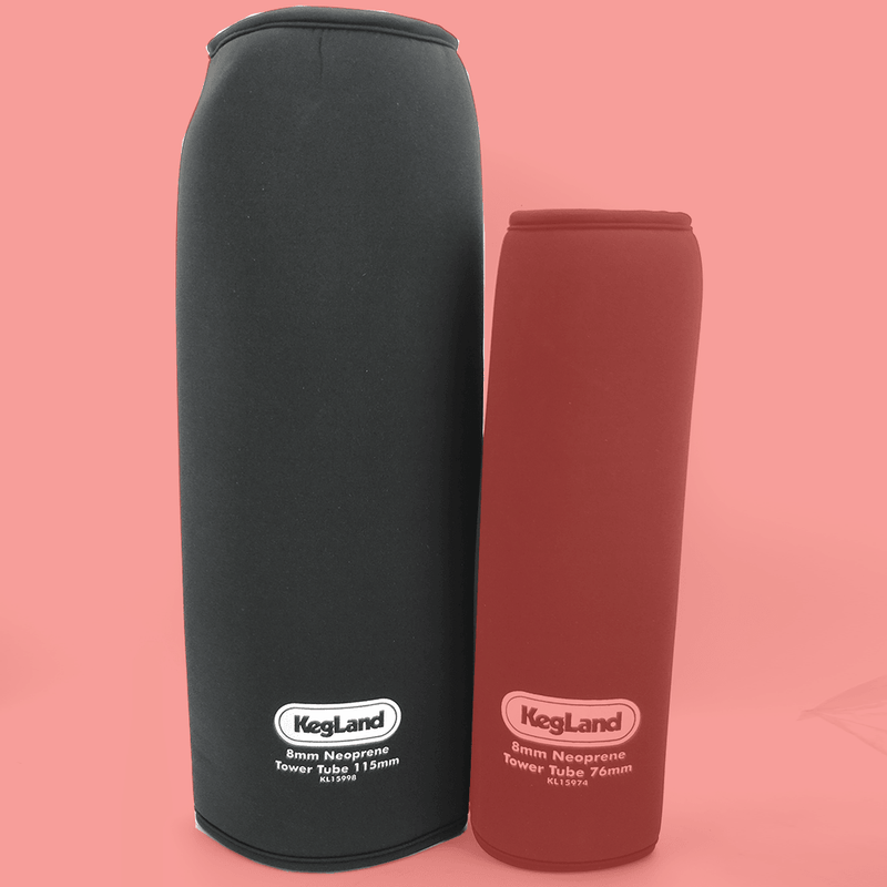 Insulating Neoprene Parka / Jacket Cover for Kegerator Tower Font