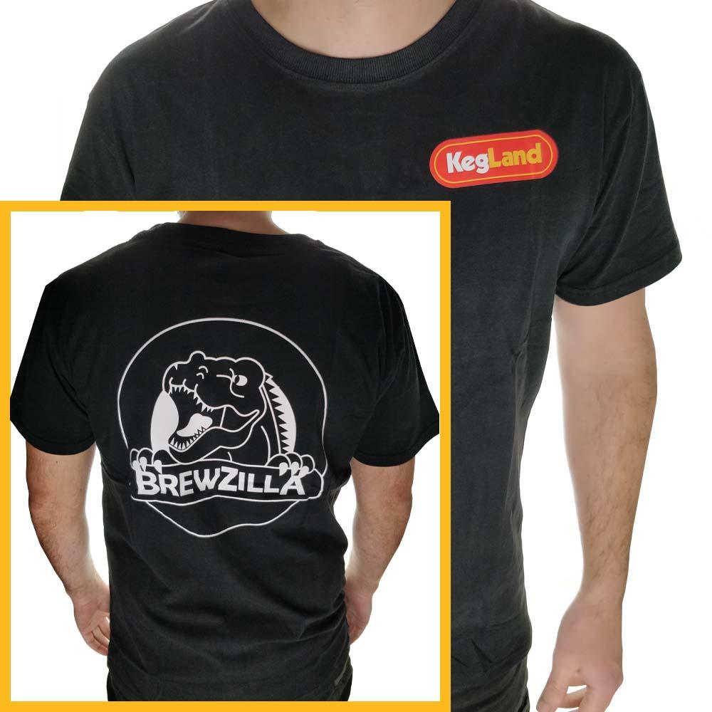 KegLand BrewZilla T-Shirt in Black - KegLand