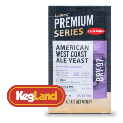 LalBrew Premium Series - BRY-97 Yeast x 11g (American West Coast Ale) - KegLand