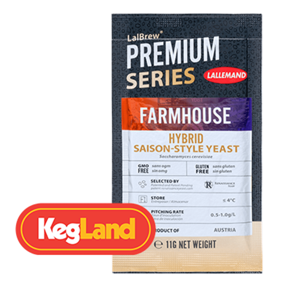 LalBrew Premium Series - Farmhouse Hybrid Yeast x 11g - KegLand