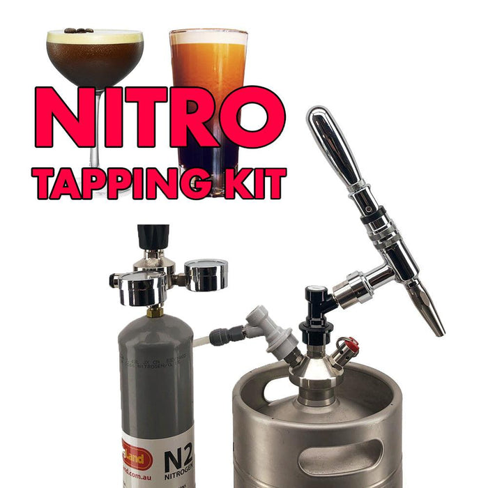 Cold Brew Coffee / Espresso Martini Cocktail Mini Keg Nitro Tapping Kit