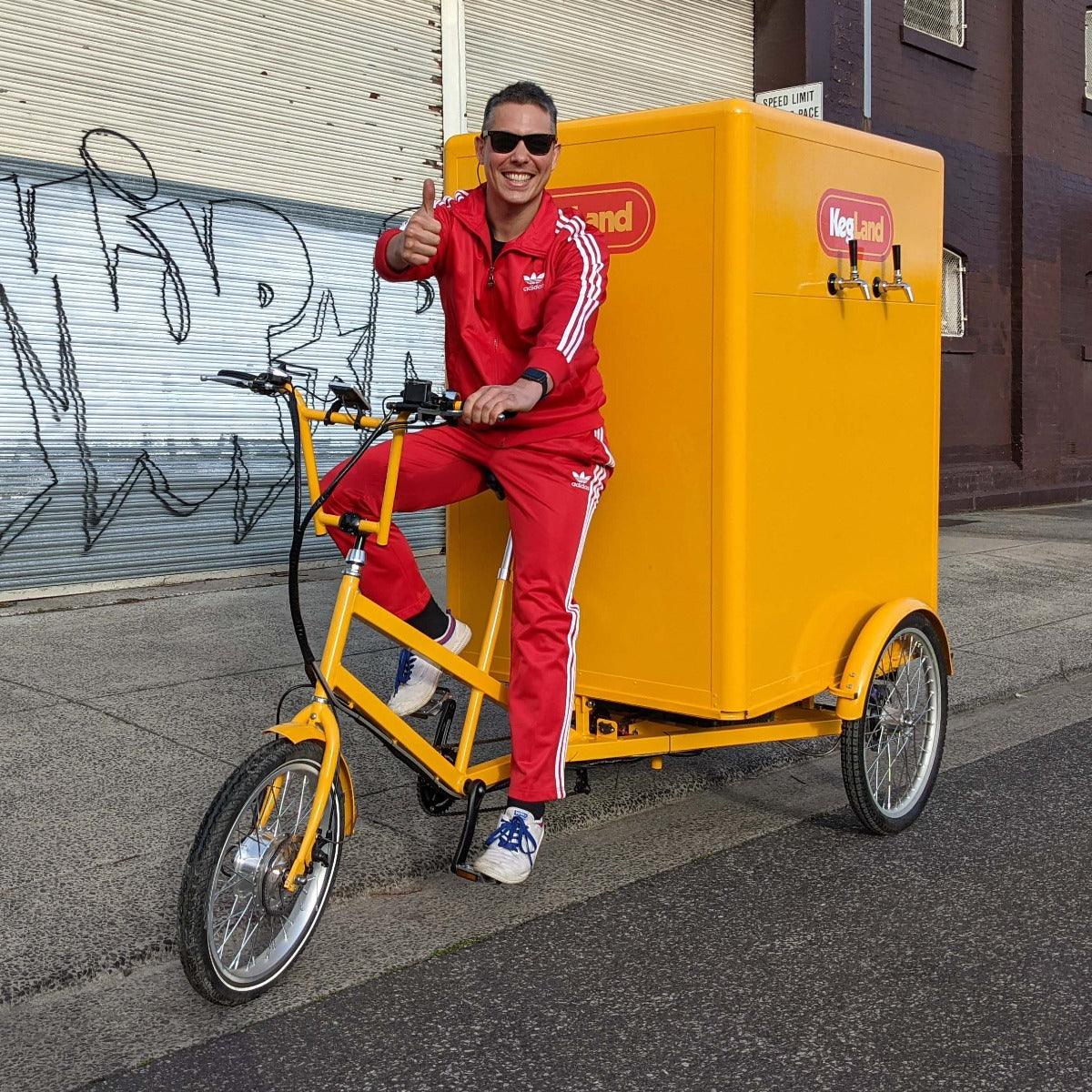 Mr Frothy Keg Bike - Solar Powered Keg Dispensing Solution - KegLand