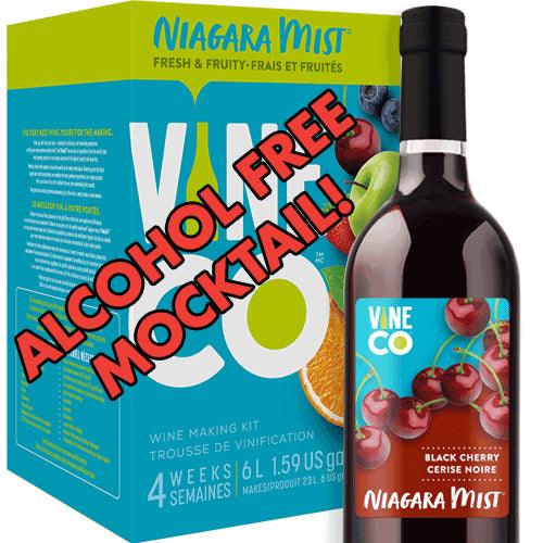 Niagara Mist Sweet Black Cherry Alcohol Free Mocktail - KegLand
