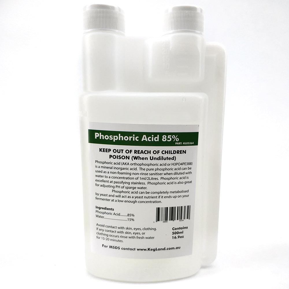 Phosphoric Acid 85% (500ml) 16oz - KegLand