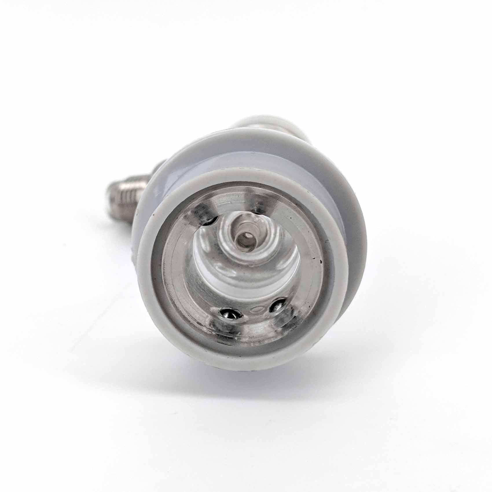 Premium Ball Lock Disconnect MFL (Clear/Grey/Gas) - With Integrated Check Valve - KegLand