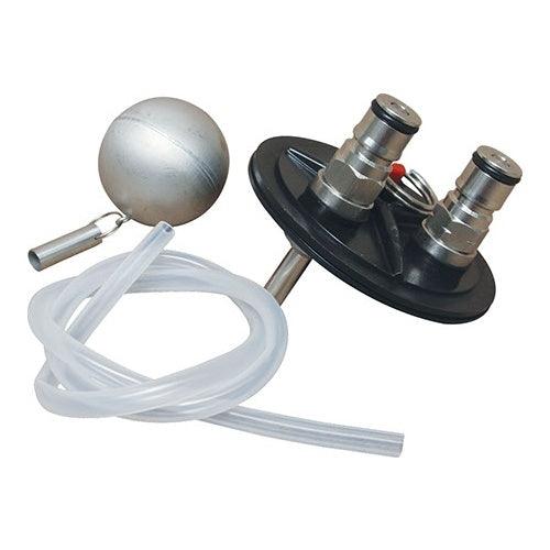 Pressure Lid Kit - With Ball Lock Posts and 60cm Silicone Dip Tube - KegLand