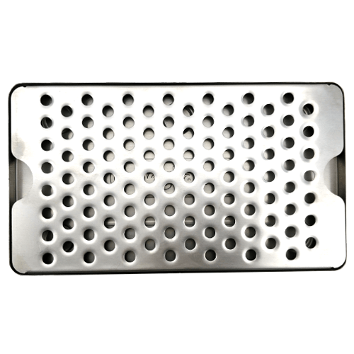 Punched Counter Top Drip Tray - 30cm x 17xcm x 1.5cm - KegLand