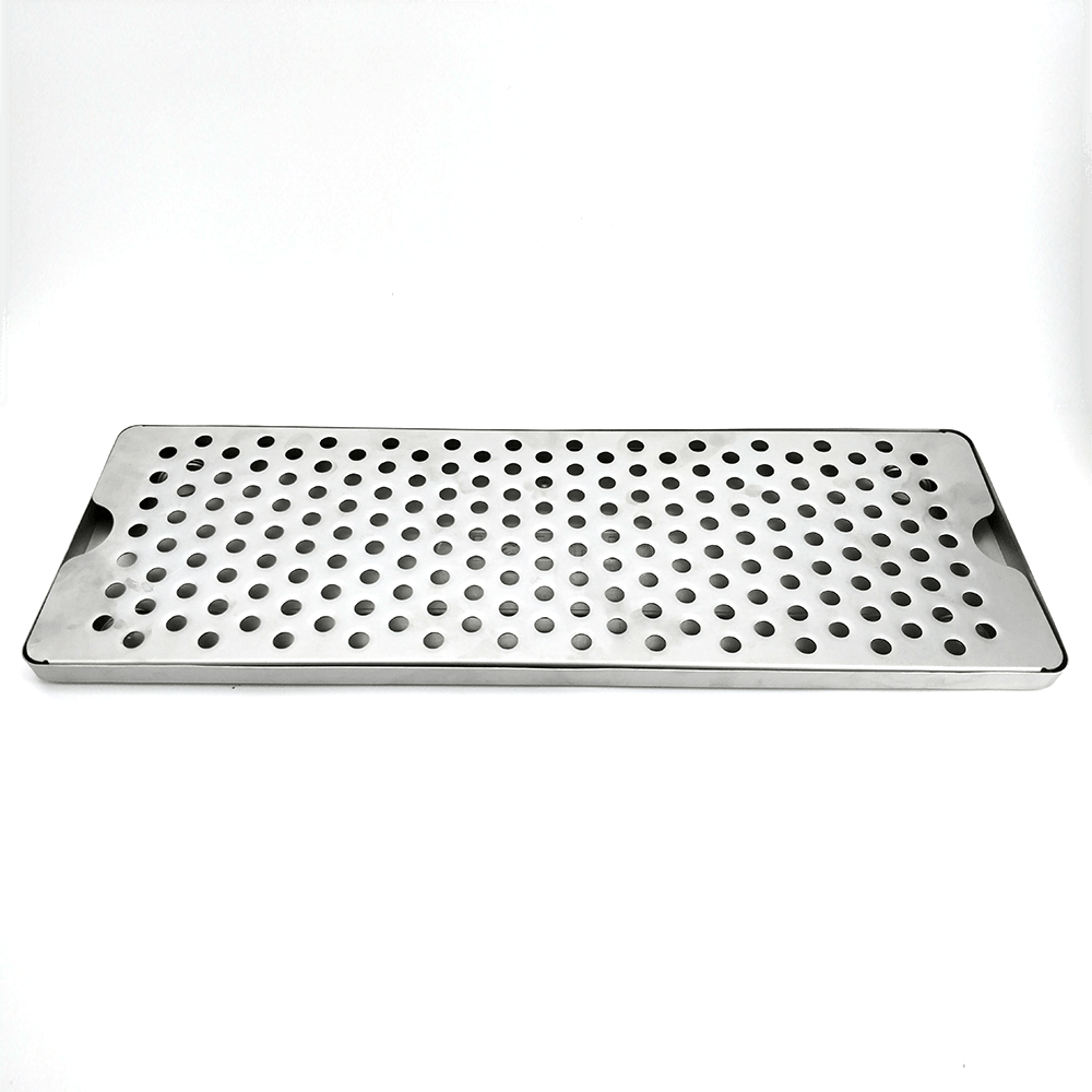Punched Counter Top Drip Tray - 50cm x 17xcm x 1.5cm - KegLand
