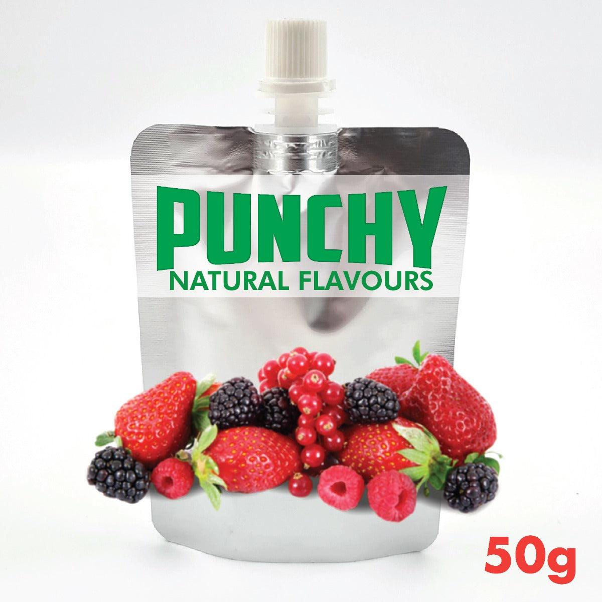 PUNCHY - Fruits of the Forest Flavour Natural - 100ml - KegLand
