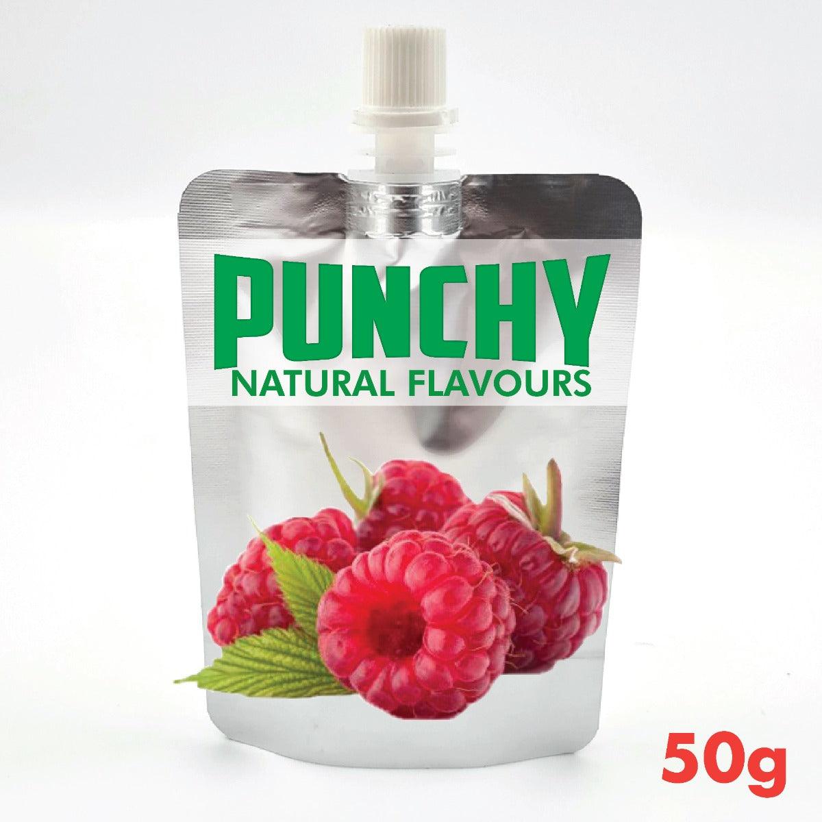 PUNCHY - Raspberry Flavour Natural - 50g - KegLand