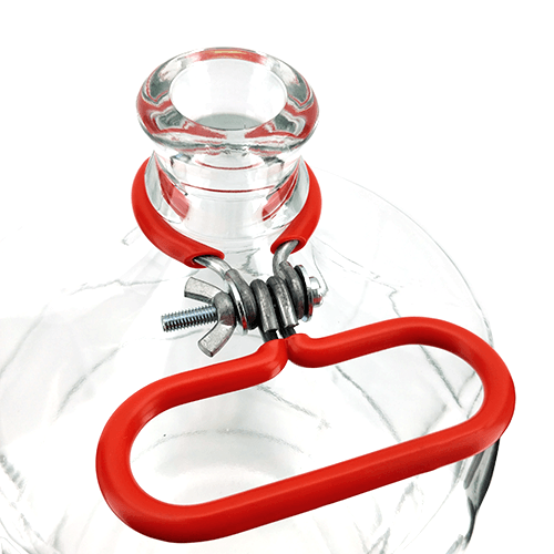 Carba Handle Red Carry Handle for 23L Carboy - Italian Glass Fermenter