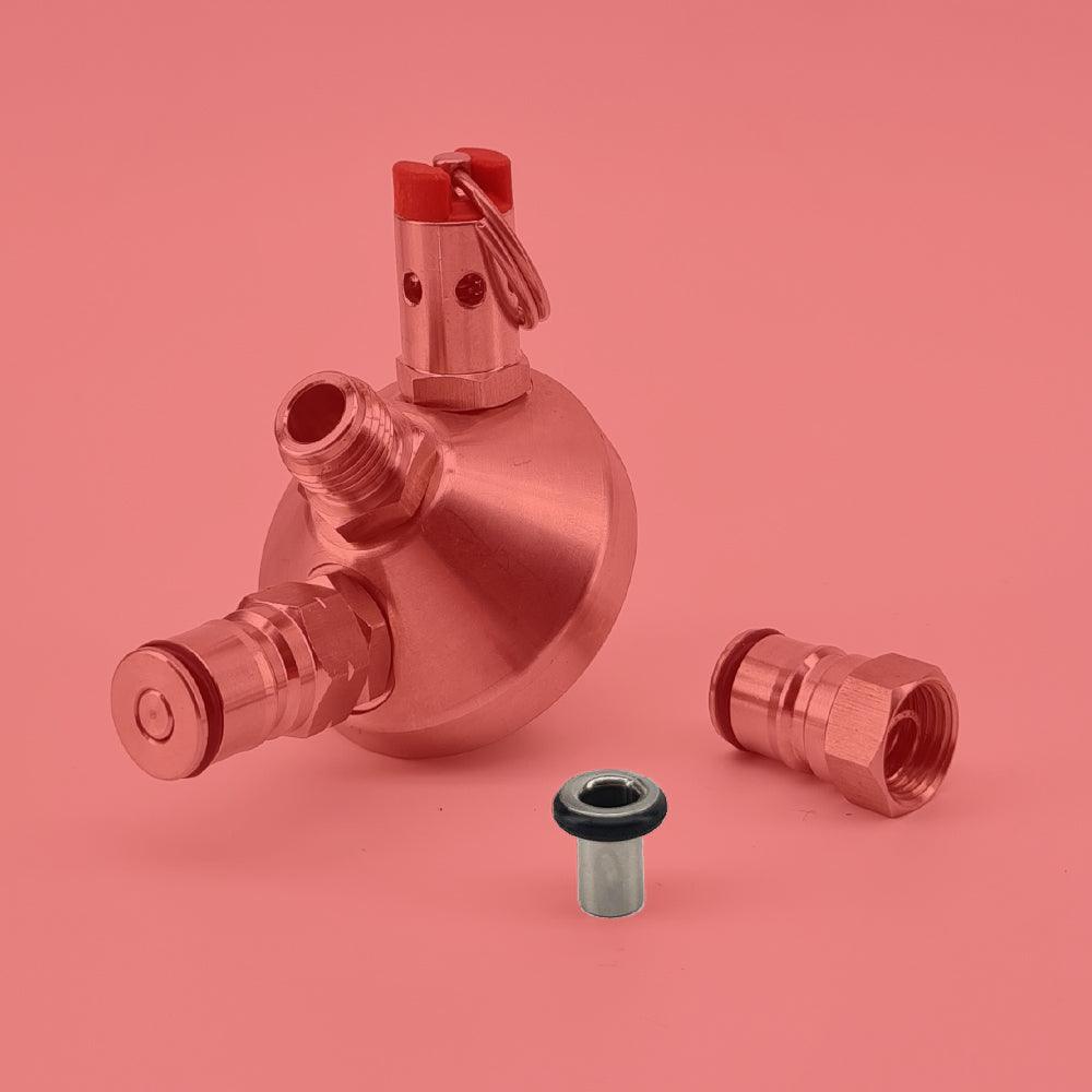 Replacement Stainless Keg Dip Tube (Short/Gas) for Mini Keg Ball Lock Tapping Head - KegLand