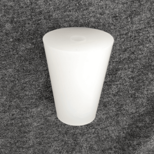 Silicone Bung 32 x 48/H55 Bored (Fits 3L & 5L Erlenmeyer Flask) - KegLand