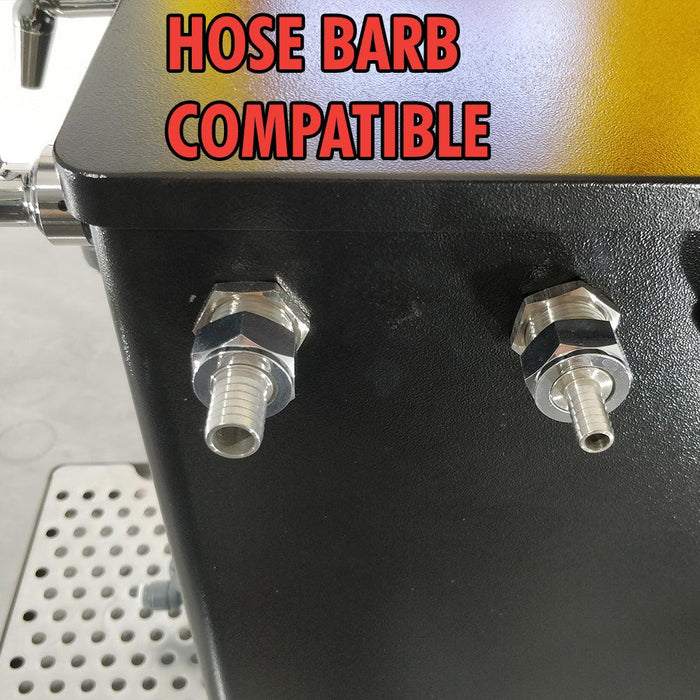 Stainless Steel Benchy Double Tap Bench Top Keg Dispensing Made Easy