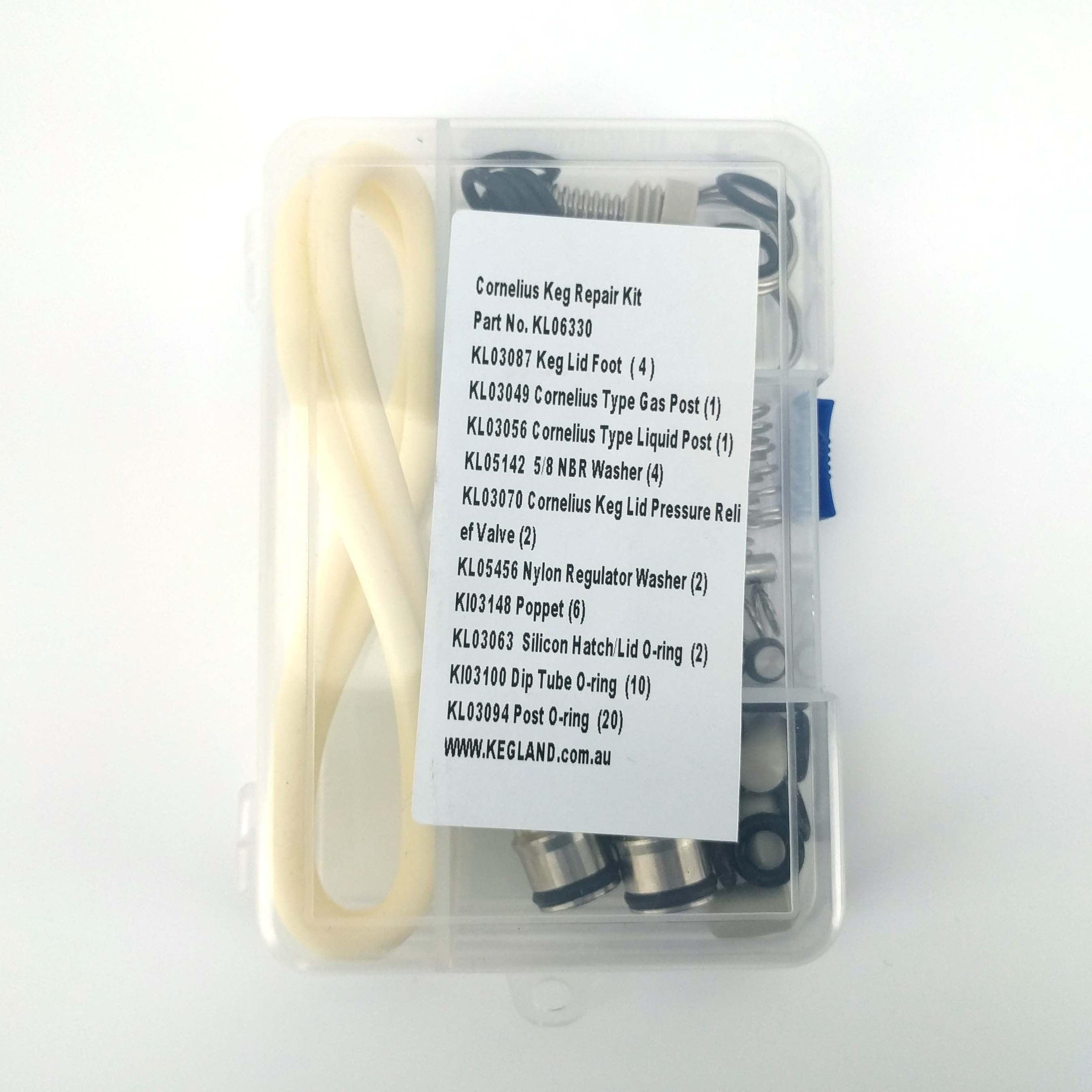 The Complete Kegging Companion Seal Kit (Ball Lock and Pin Lock Kegs)