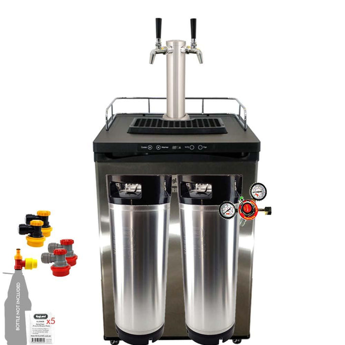 Two Tap Series X Kegerator Homebrew Mega Pack